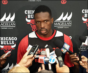 Deng and the Bulls will take on the Heat in Miami Tuesday night at 7 p.m. CT on TNT.